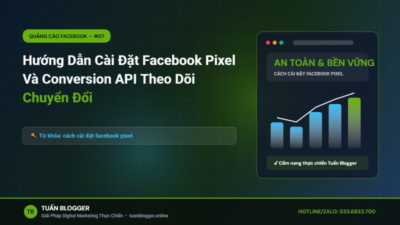 Hướng Dẫn Cài Đặt Facebook Pixel Và Conversion API Theo Dõi Chuyển Đổi - cách cài đặt facebook pixel