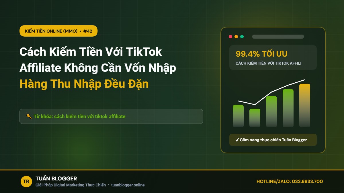 Cách Kiếm Tiền Với TikTok Affiliate Không Cần Vốn Nhập Hàng Thu Nhập Đều Đặn - Cách kiếm tiền với tiktok affiliate