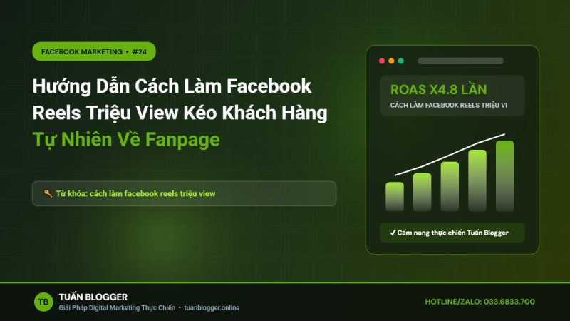 Hướng Dẫn Cách Làm Facebook Reels Triệu View Kéo Khách Hàng Tự Nhiên Về Fanpage - cách làm facebook reels triệu view