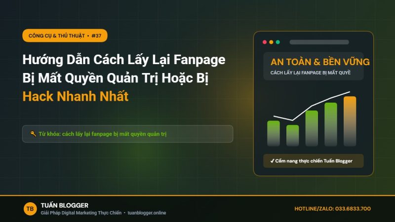Hướng Dẫn Cách Lấy Lại Fanpage Bị Mất Quyền Quản Trị Hoặc Bị Hack Nhanh Nhất - cách lấy lại fanpage bị mất quyền quản trị