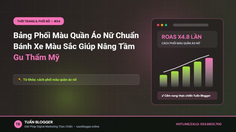 Bảng Phối Màu Quần Áo Nữ Chuẩn Bánh Xe Màu Sắc Giúp Nâng Tầm Gu Thẩm Mỹ - cách phối màu quần áo nữ