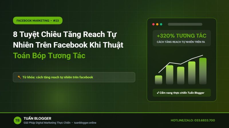 8 Tuyệt Chiêu Tăng Reach Tự Nhiên Trên Facebook Khi Thuật Toán Bóp Tương Tác - cách tăng reach tự nhiên trên facebook