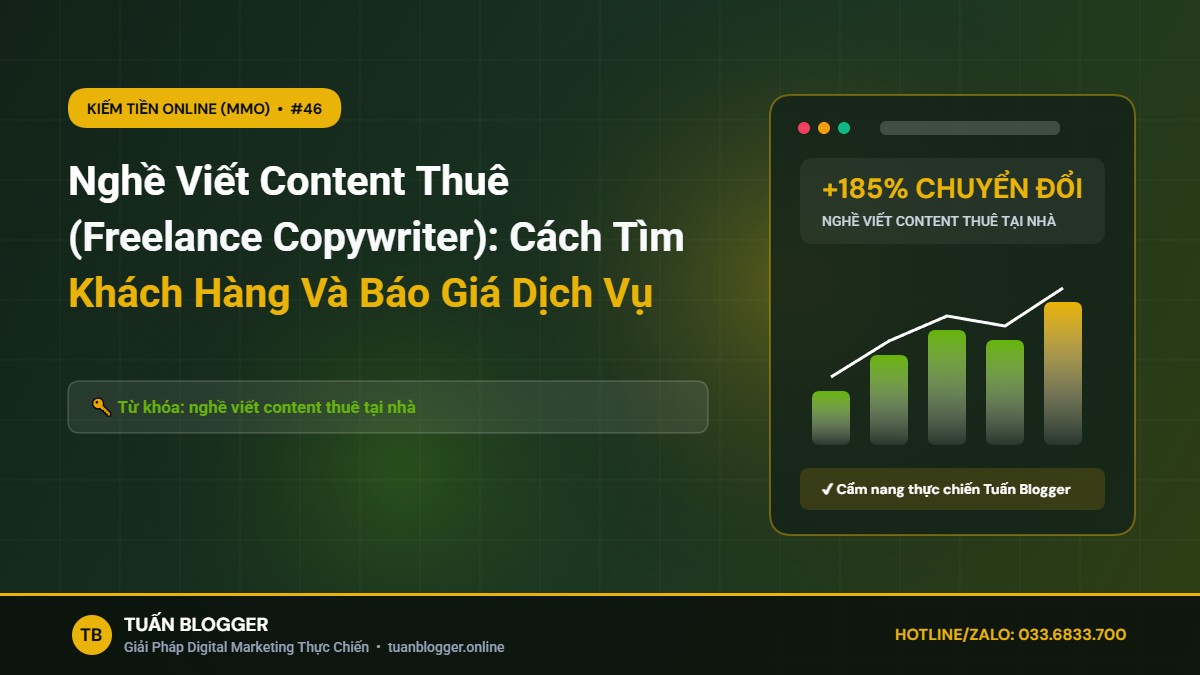 Nghề Viết Content Thuê (Freelance Copywriter): Cách Tìm Khách Hàng Và Báo Giá Dịch Vụ - nghề viết content thuê tại nhà